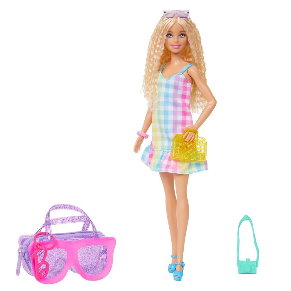 Barbie Puppenkleidung Summer Outfit Barbie HRH50 Mattel Premium Mode Puppen-Kleidung