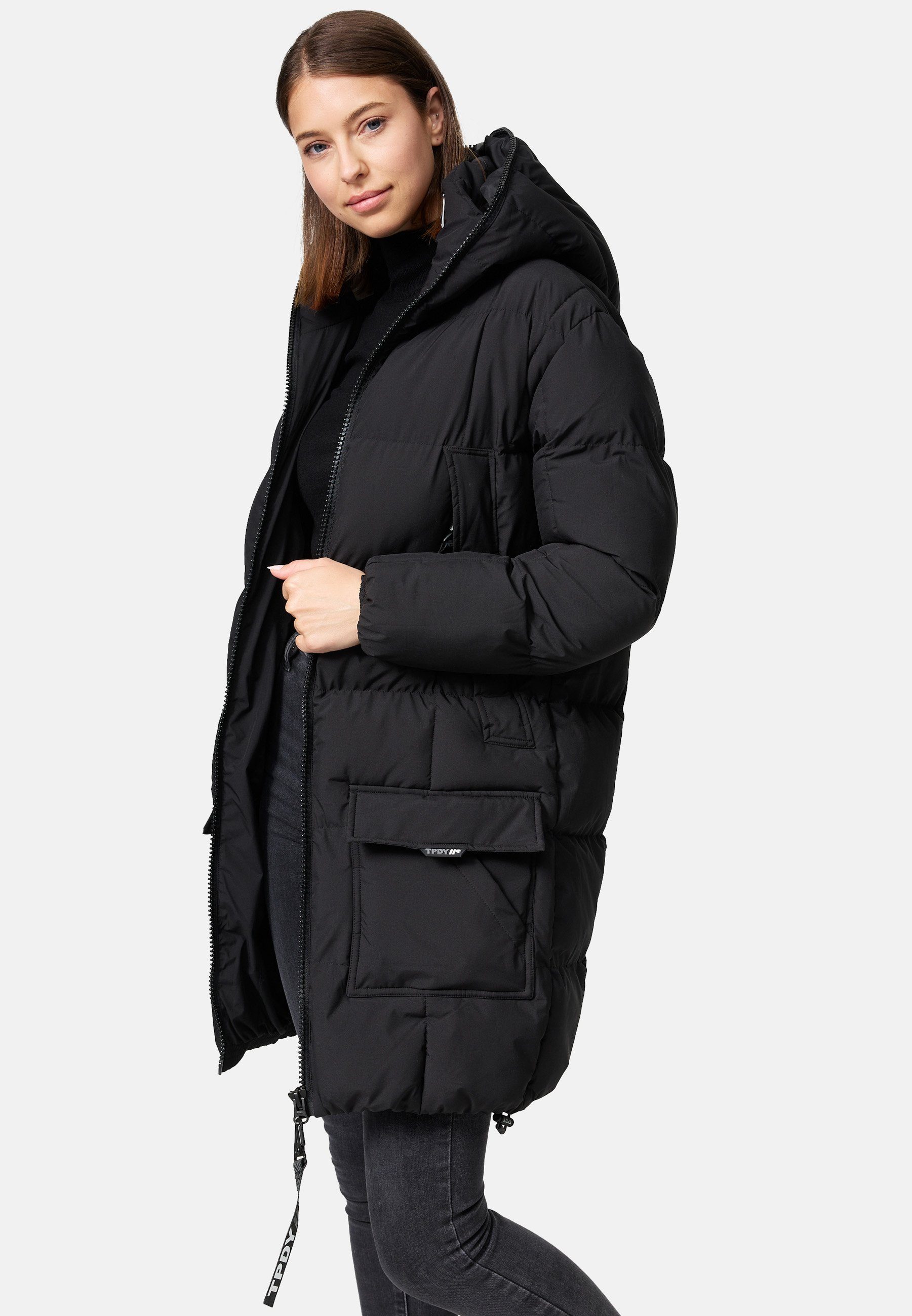 trueprodigy Winterjacke Willo F Reflektierender Innenkragen und diverse Taschen vorne