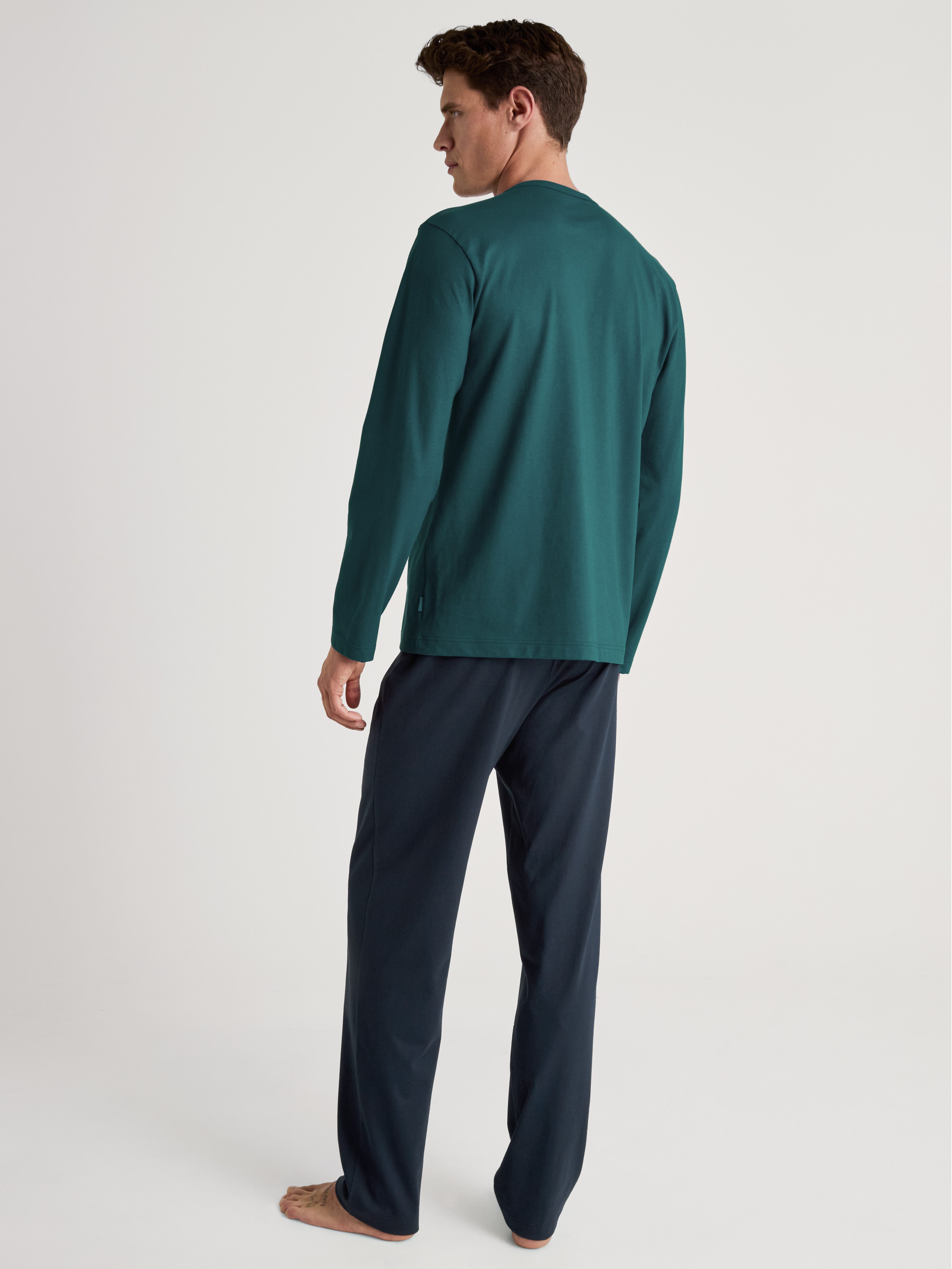 CALIDA Schlafanzug Relax Essentials (2 tlg) mit aufgesetzter Brusttasche günstig online kaufen