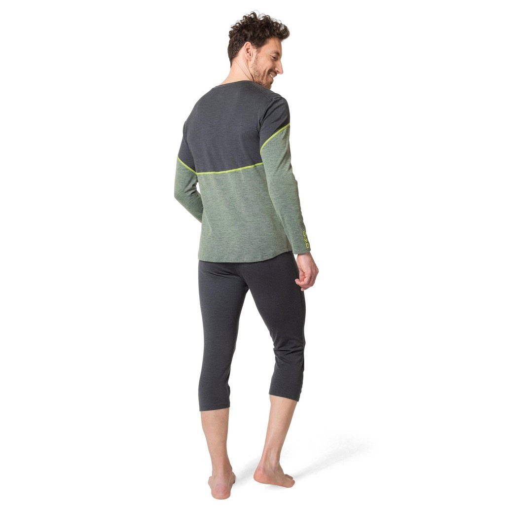 Odlo Funktionsunterhemd Langärmeliger Revelstoke Performance Wool Warm Base Layer