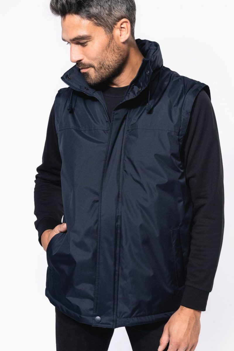 Kariban Outdoorjacke Blouson mit abnehmbaren Ärmeln für Herren