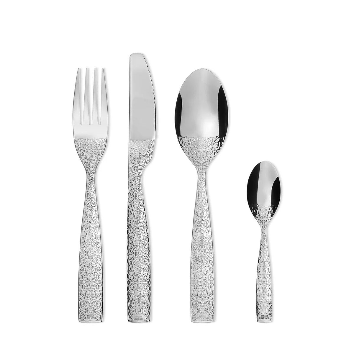 Alessi Besteck-Set Dressed (24-tlg), 18/8 Edelstahl
