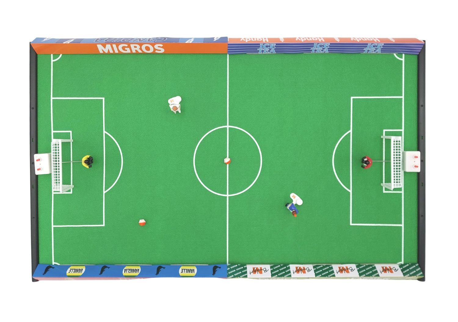 BURI Tischfußballspiel Tipp-Kick Mania Spieleset Migros Tischfußball Kicker Spieler Spieleset