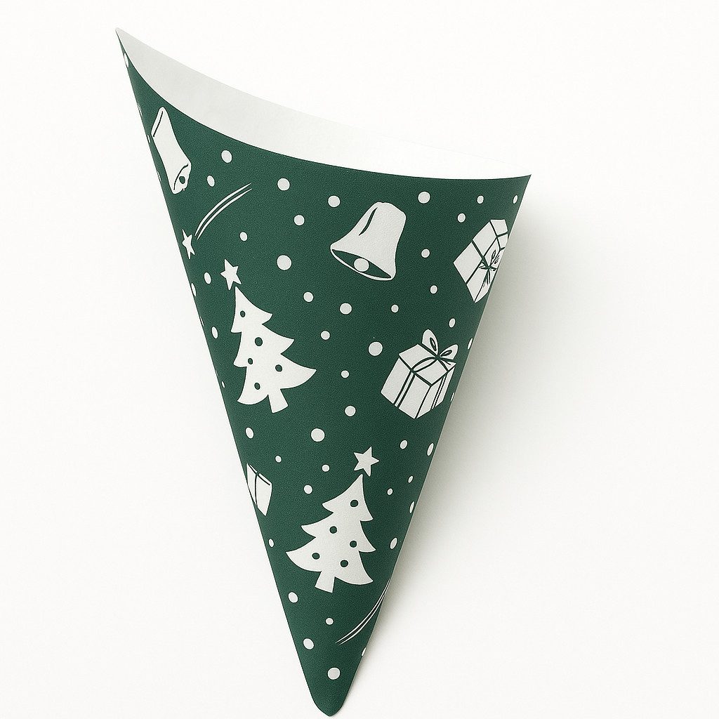 what the shop Papierspitztüten Geschenktüten Weihnachten 100 Stück 125 g oder 25 im Vergleich