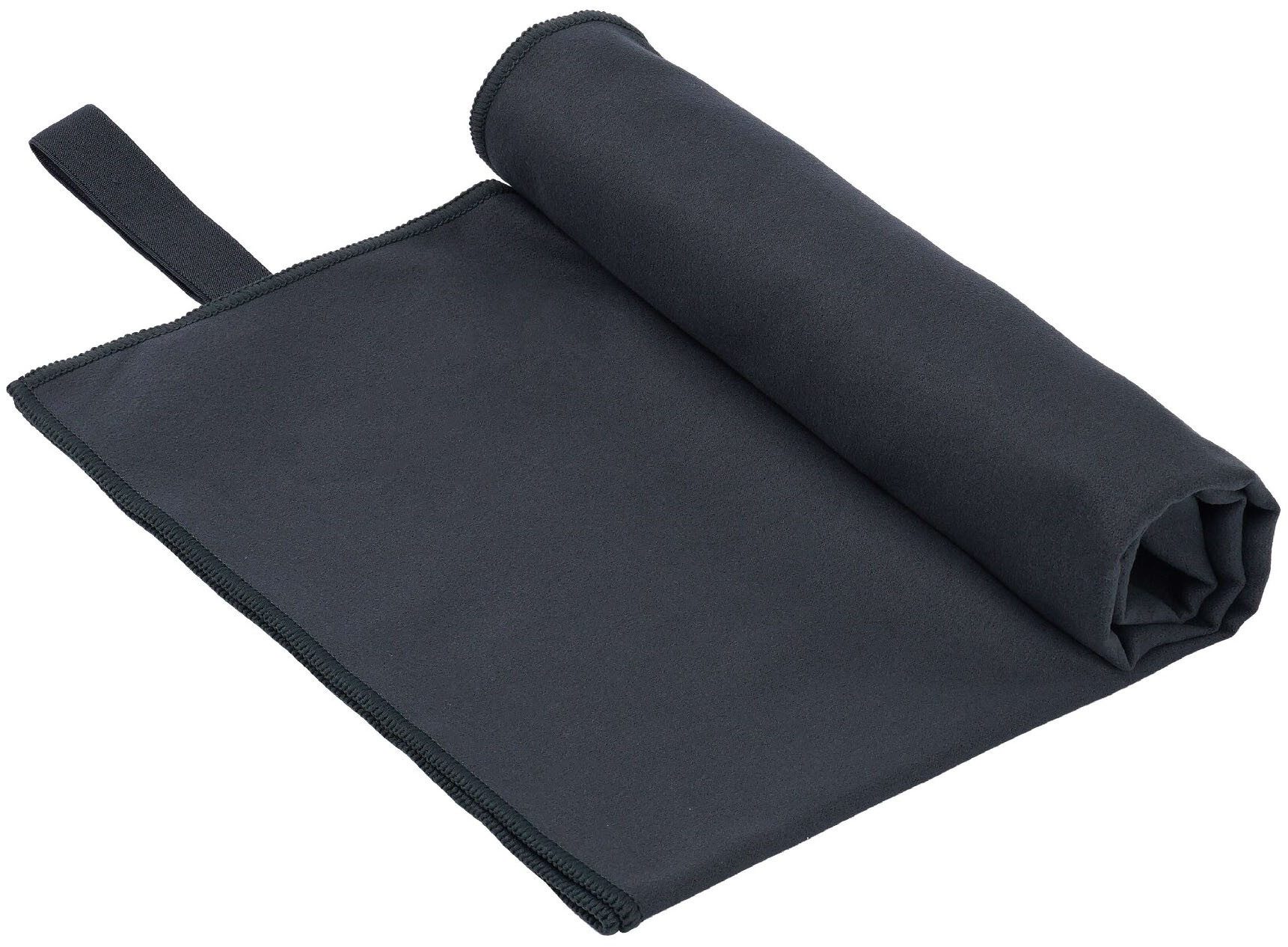 OTTO home Handtücher Leoa, diverse Größen, Sporthandtuch, Reisehandtuch, Strandtuch, Microfaser (6-St), sehr leicht, kompakt, schnelltrocknend, Mikrofaser mit Kontrastnaht