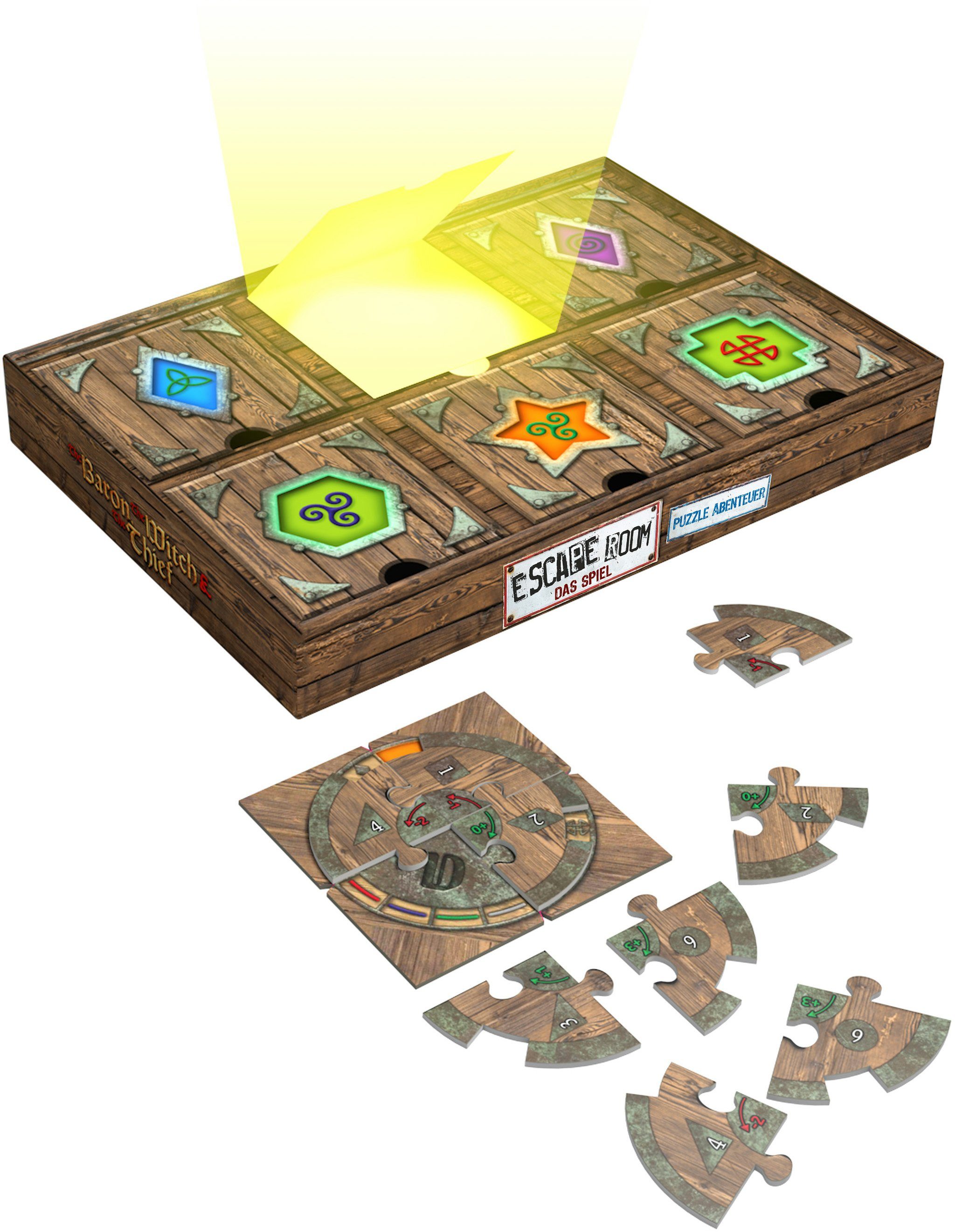 Noris Spiel, Strategiespiel Escape Room Spiel Escape & - Thief, The Baron, Witch The Abenteuer Room The Das Puzzle
