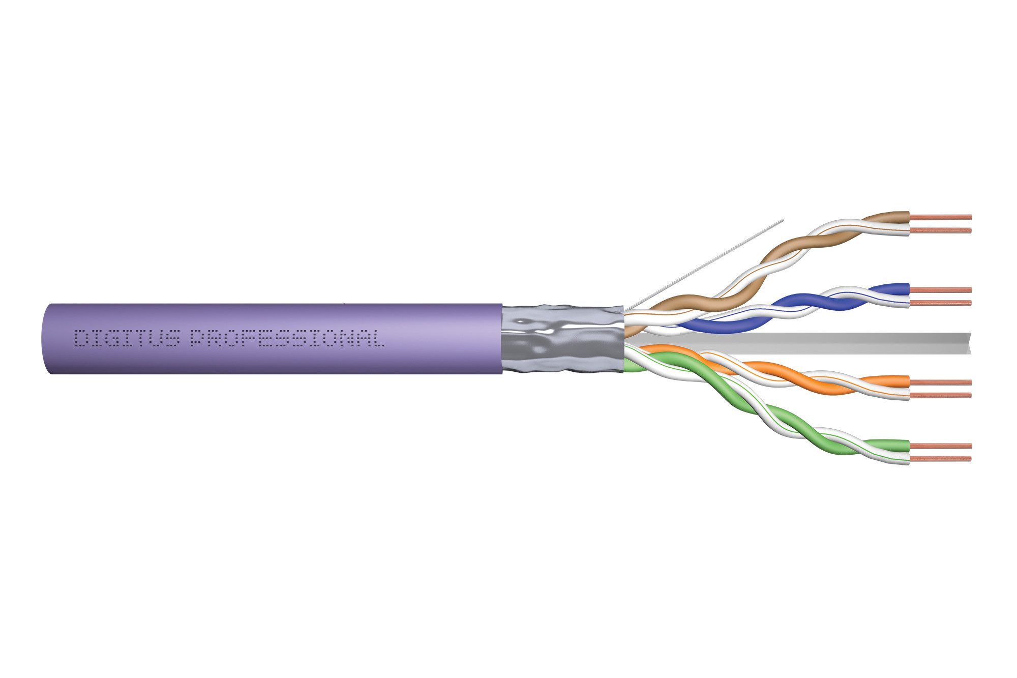ASSMANN DIGITUS Professional Cat 6 F-UTP Installationskabel Netzwerkkabel