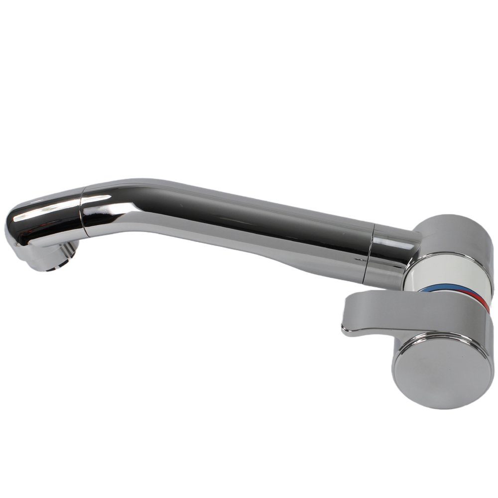 Comet Waschtischarmatur Wasserhahn + Schalter schwenkbar günstig online kaufen