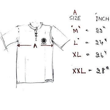 PANASIAM Langarmhemd Unisex Sommerhemd mit Kragen aus weicher reiner Baumwolle Freizeithemd für Sie & Ihn mit Holzknöpfen Wohlfühlhemd