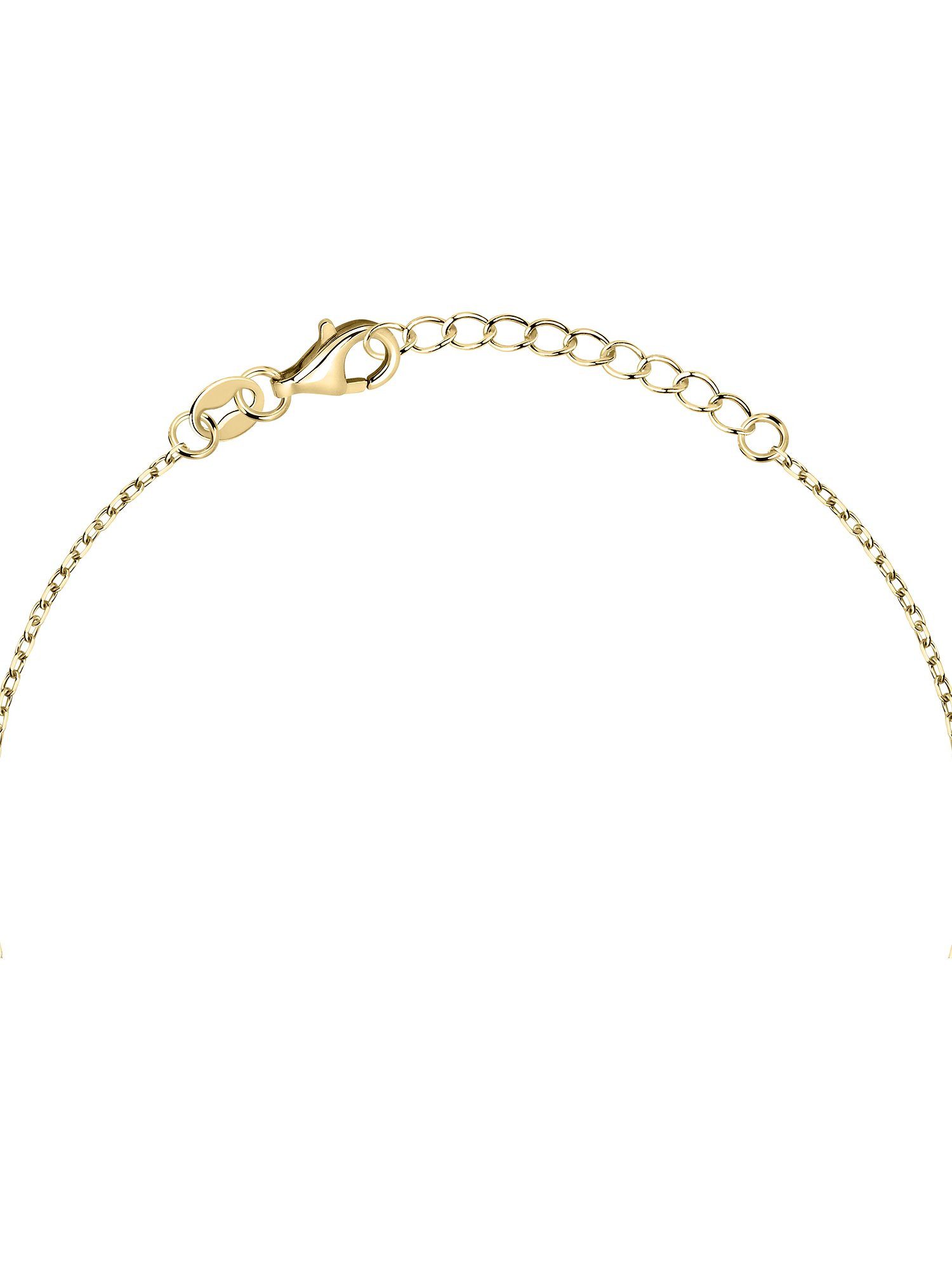 FAVS Silberarmband FAVS Damen-Armband 925er Silber 15 Zirkonia Herz