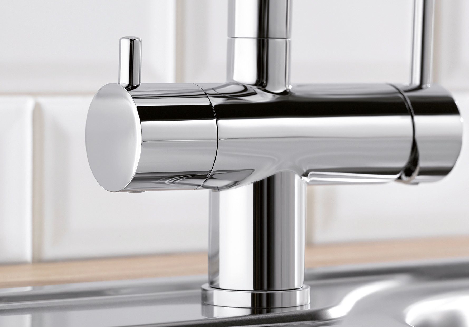 Blanco Küchenarmatur FONTAS II 3-in-1-Armatur für Kalt- und Warmwasser sowie für gefiltertes Wasser