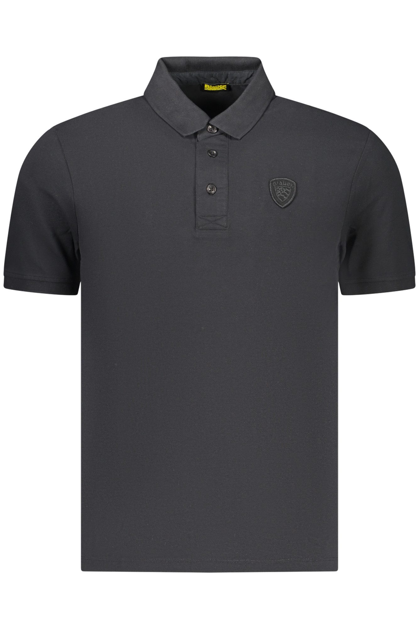 Blauer Poloshirt Elegantes schwarz Kurzarm-Herren-Poloshirt mit