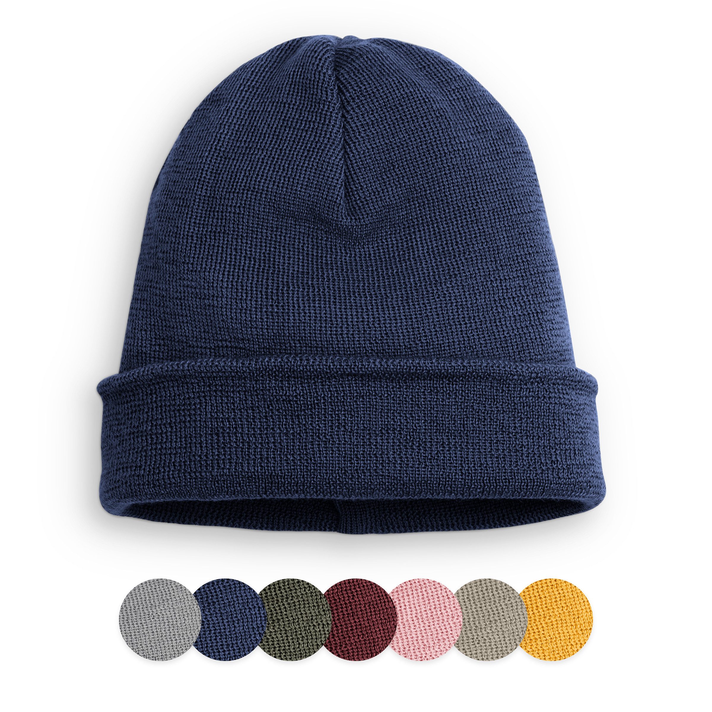 Strickmütze für Kinder, aus feinster Merino Schurwolle, Made in Germany, Unisex