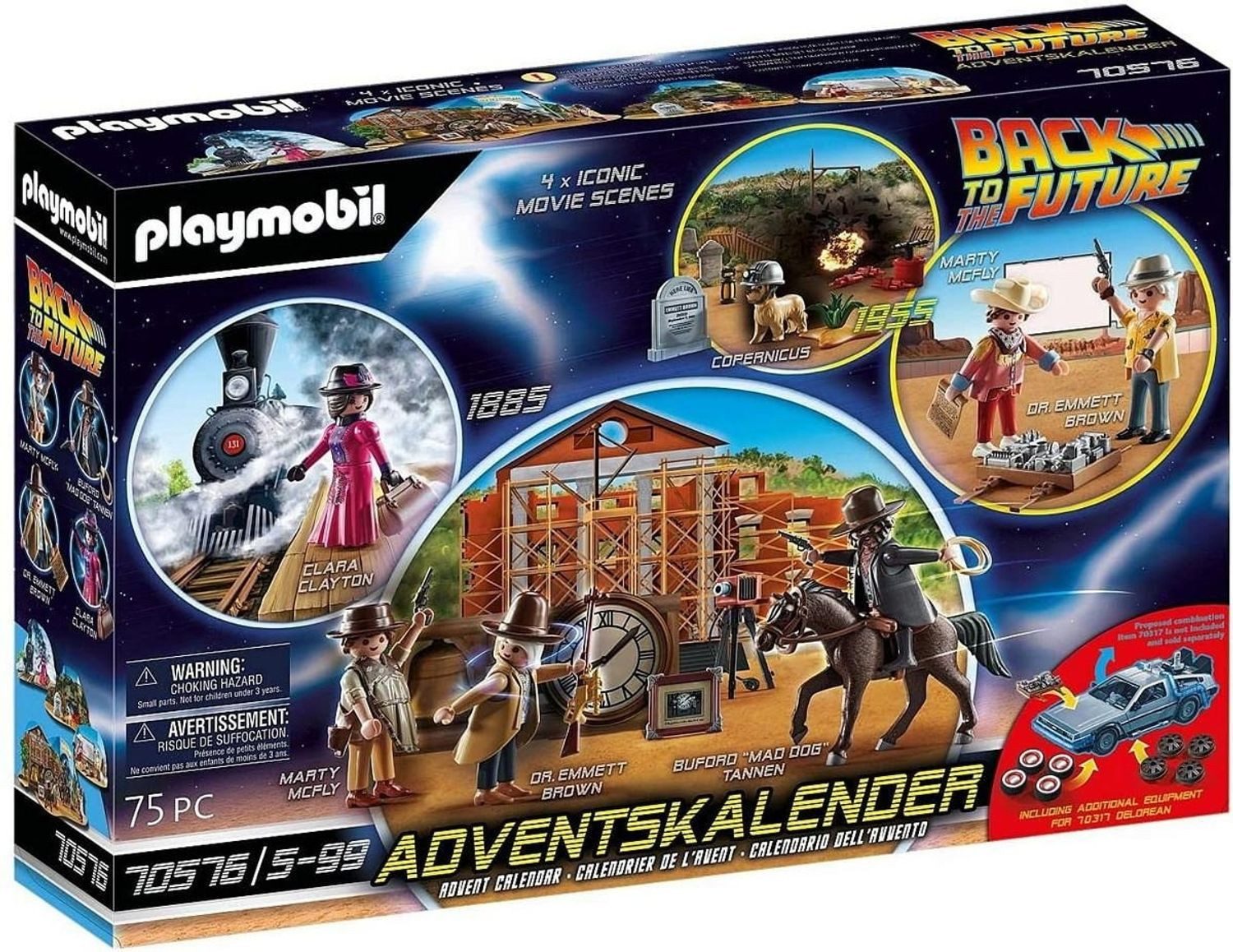 Playmobil® Spielzeug-Adventskalender Adventskalender (Back to the Future, 1 günstig online kaufen
