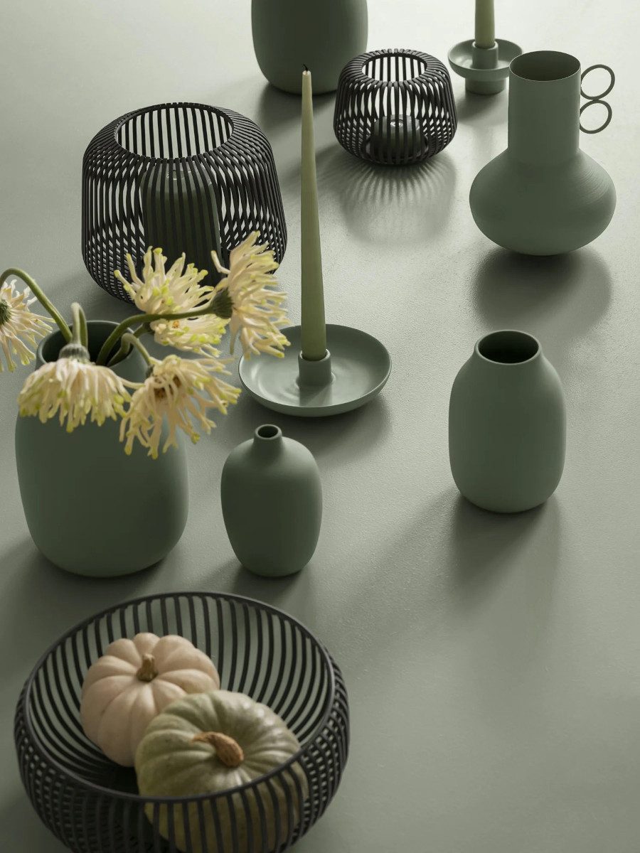 blomus Dekokorb LITO Schale agave green M 25cm