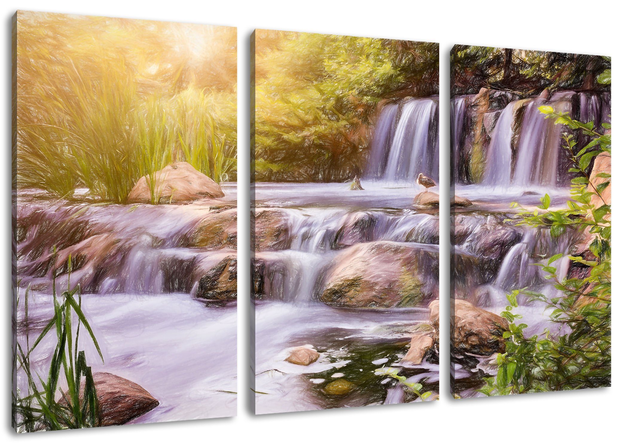 Leinwandbild Wasserfall