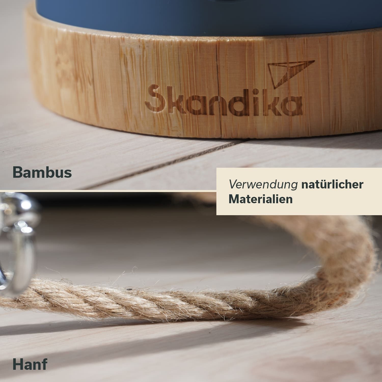 Skandika LED Gartenleuchte Campinglampe Kiruna aufladbar mit Powerbank 5000 mAh, USB, Retro Outdoor Lampe, stufenlos dimmbar, kabellos, 75h Leuchtzeit, Akku – Bild 3 von 5
