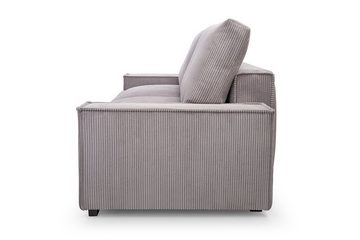 Siblo 3-Sitzer Bequemes Dreisitzer-Sofa Selin mit Schlaffunktion