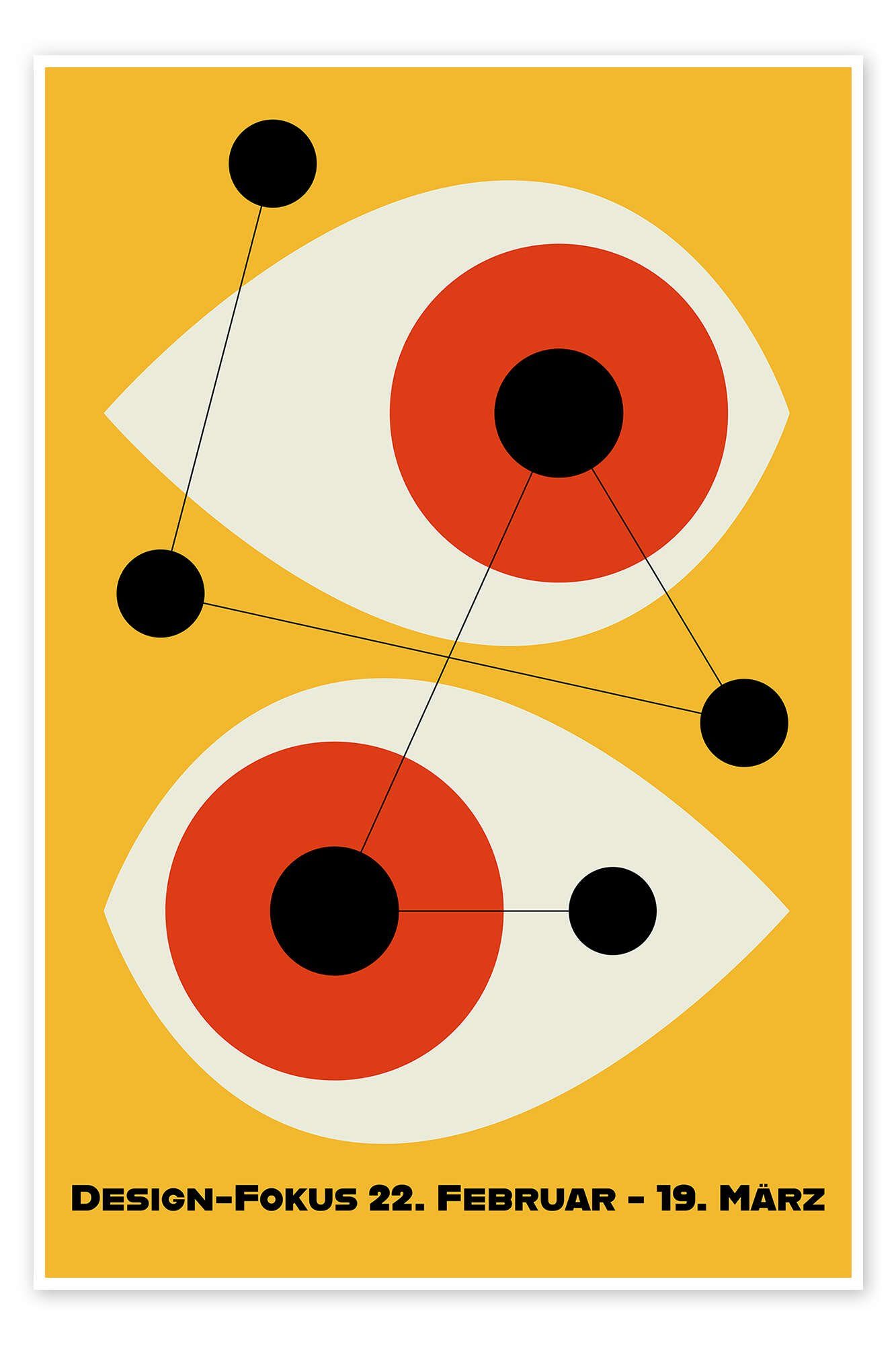 Posterlounge Poster Bo Lundberg, Design Fokus, Lounge Illustration