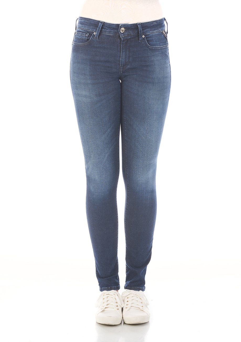 Replay Skinny-fit-Jeans New Luz Jeanshose mit Stretch günstig online kaufen