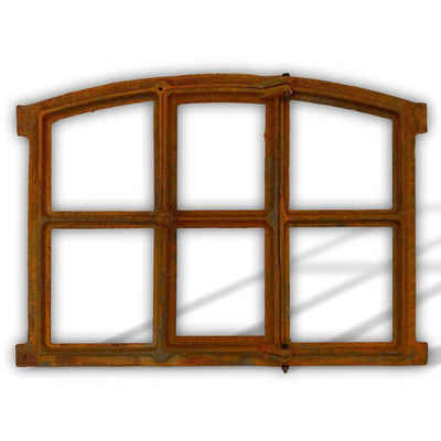 Aubaho Fenster Stallfenster, Fenster, Gussfenster, Gußeisenfenster, Eisenfenster, Ant