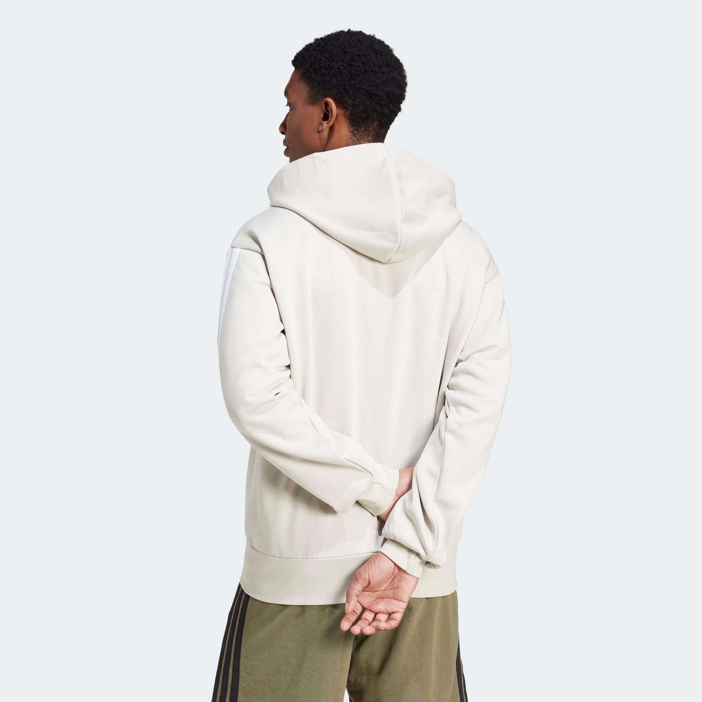 adidas Sportswear Sweatjacke ESSENTIALS 3-STREIFEN für Laufen und Sportmode, mit Reißverschluss