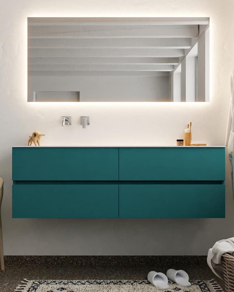 Waschtisch set ozeanblau vica 150 cm NV76341892