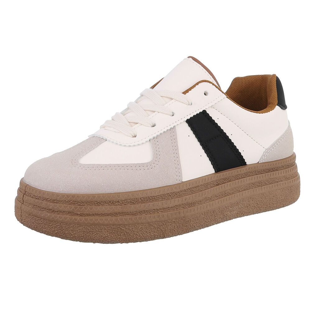 Ital-Design Damen Low-Top Freizeit Sneaker (88577227) Flach Sneakers Low in günstig online kaufen