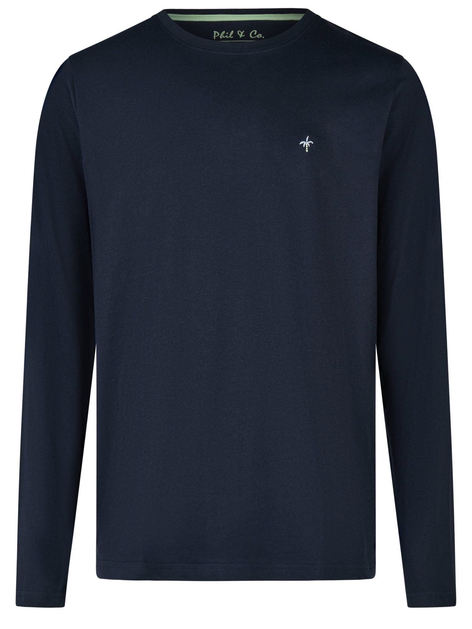 Phil & Co. Schlafanzug Herren Pyjama langarm (2 tlg) Baumwolle günstig online kaufen