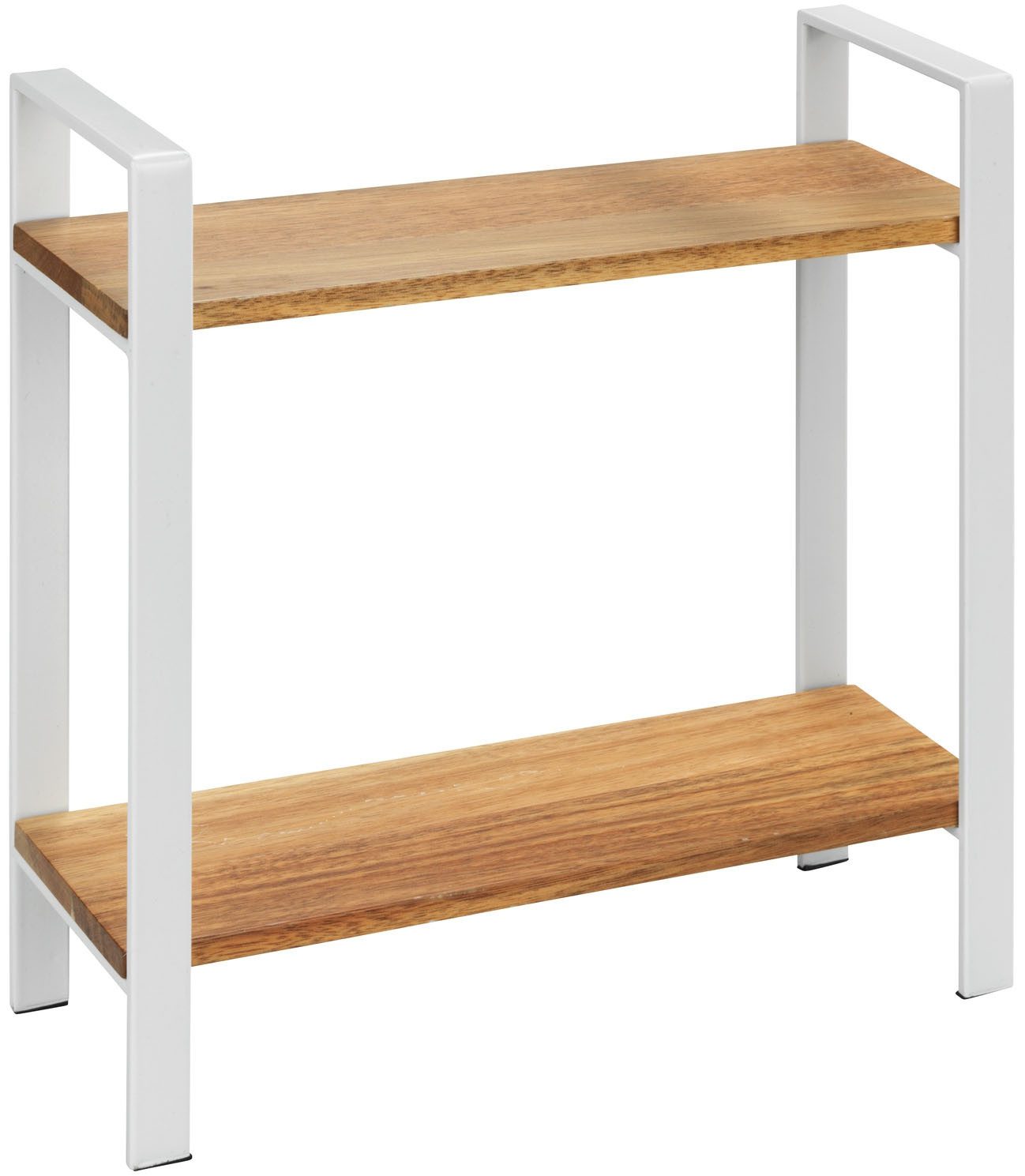 WENKO Küchenregal Modell Louisa, 2 Etagen, mit 2 Akazienholzablagen, stehen günstig online kaufen