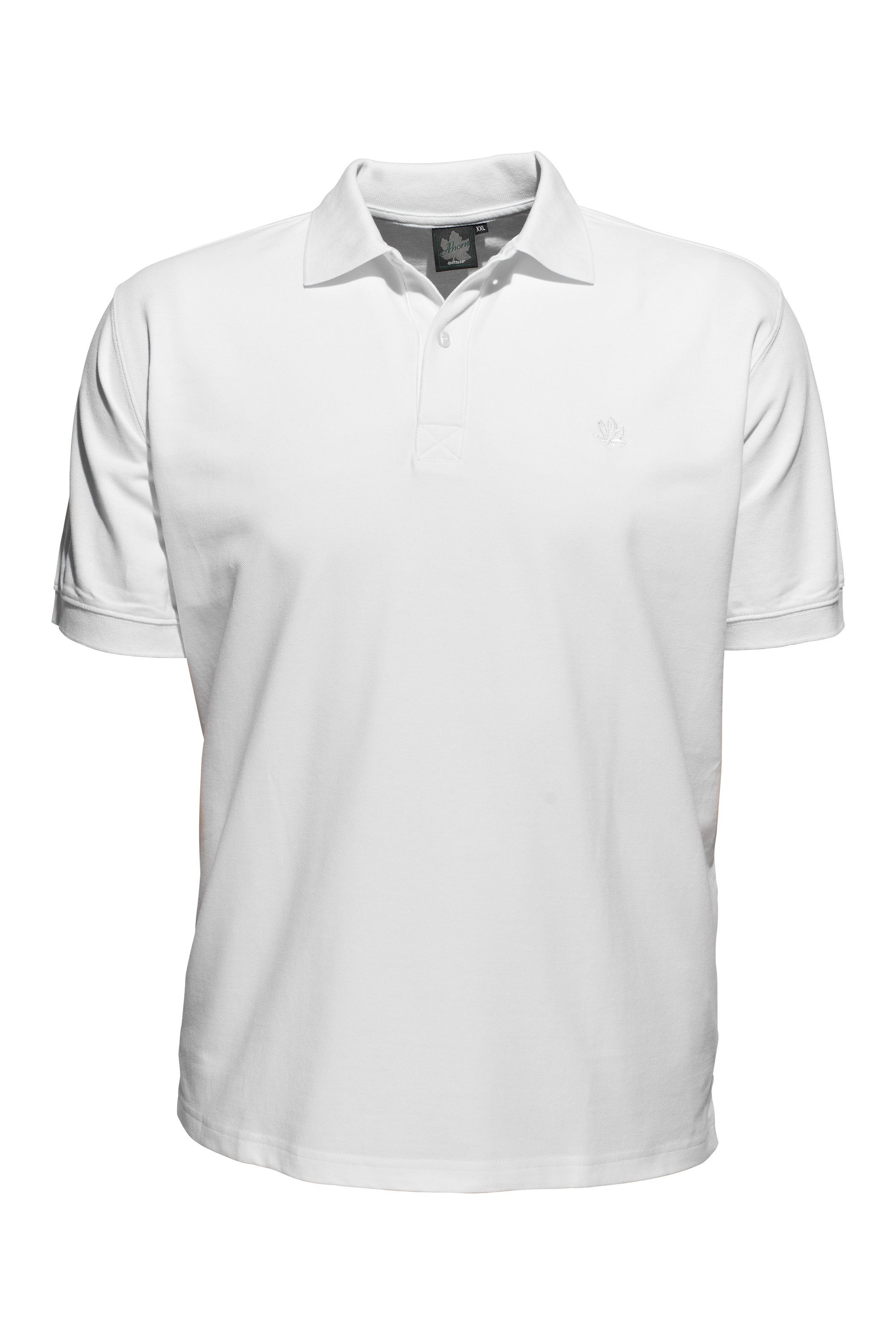 AHORN SPORTSWEAR Poloshirt in klassischem Design weiß