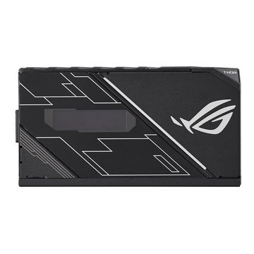 Asus ROG Thor-850P Platinum Netzteil 850 Watt PC-Netzteil (OLED Display, 0dB-Kühlung, adressierbare RGB-LEDs, Aura-Sync)