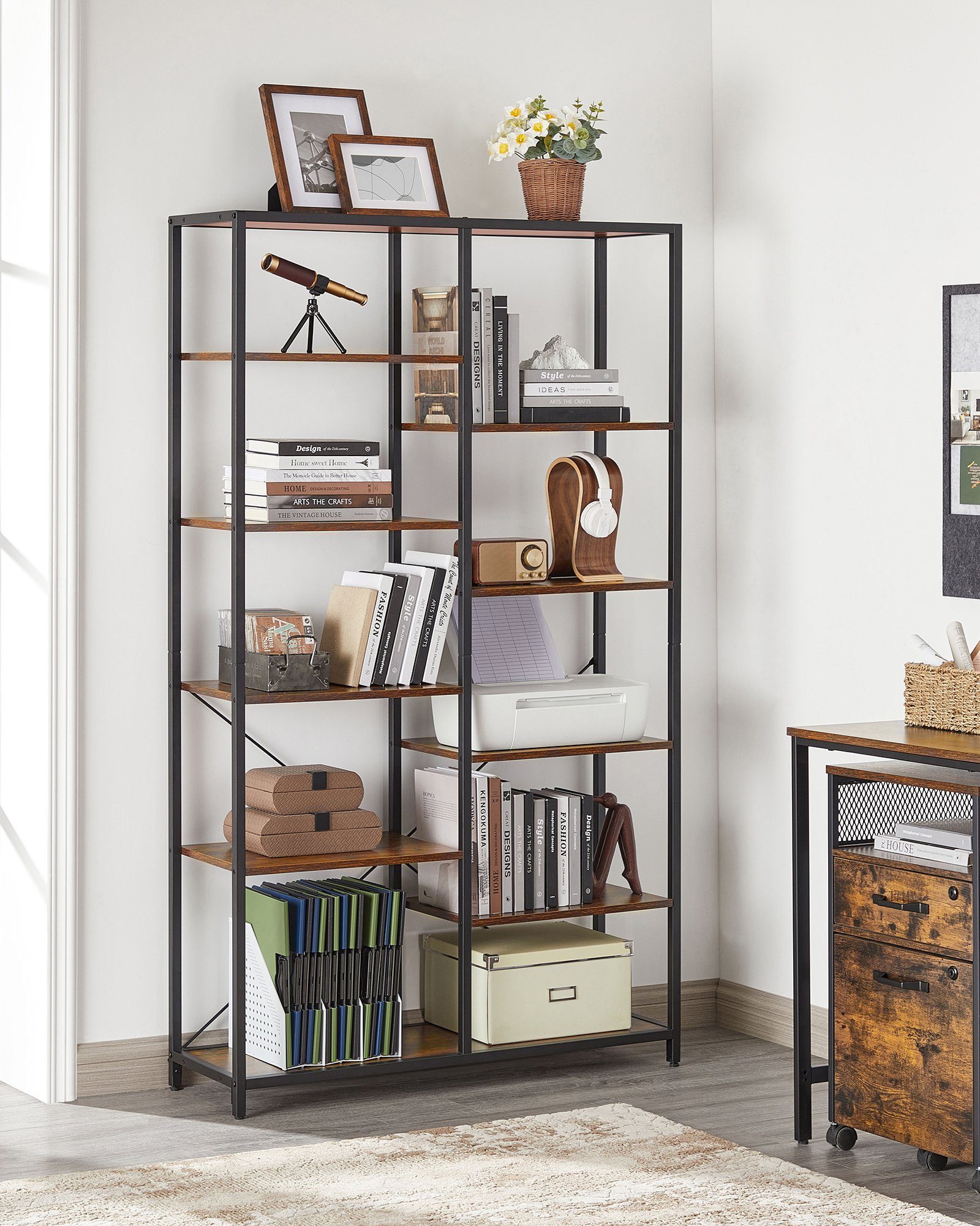VASAGLE Standregal, Bücherregal Standregal, Regal günstig online kaufen