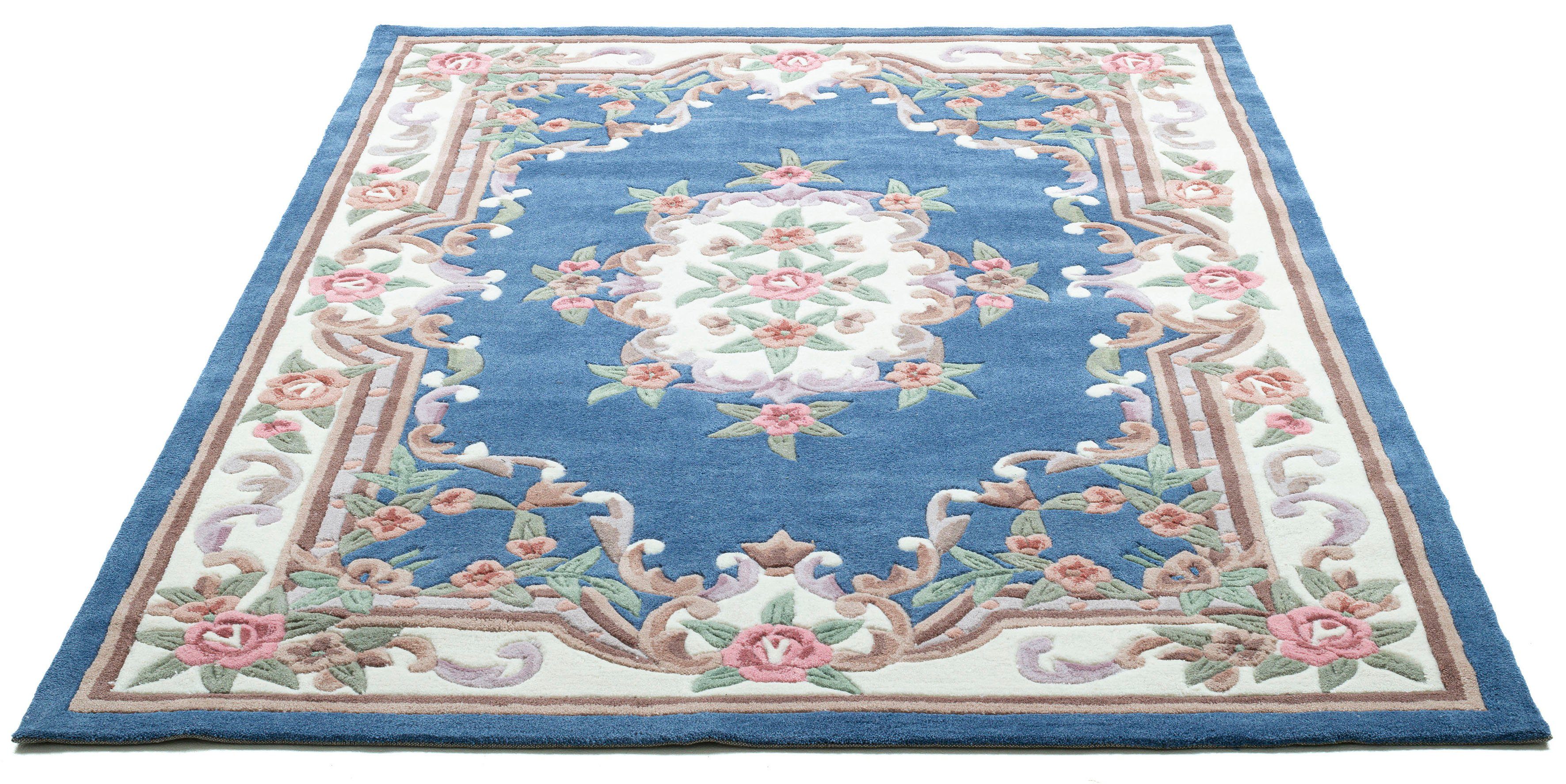THEKO Teppich "Ming" rechteckig 14 mm Höhe hochwertiges Acrylgarn, ideal im günstig online kaufen