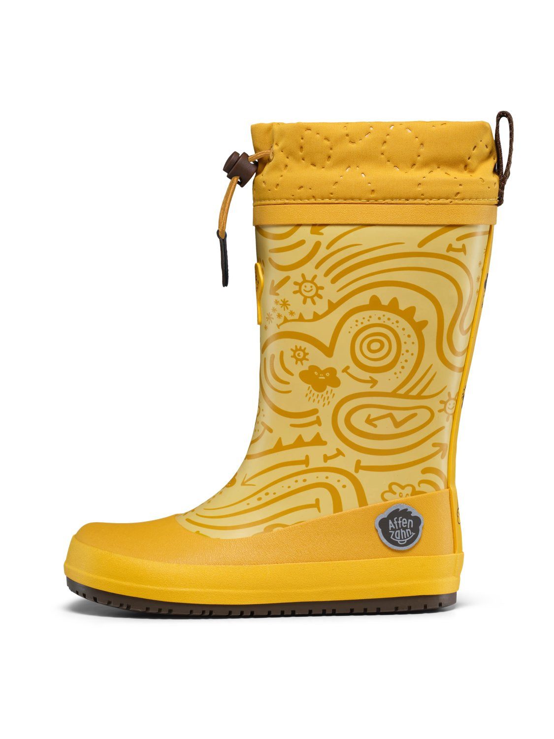 Affenzahn Vegan Puddly Gummistiefel nach Barfußschuhprinzip, wasserdicht – Bild 4 von 5