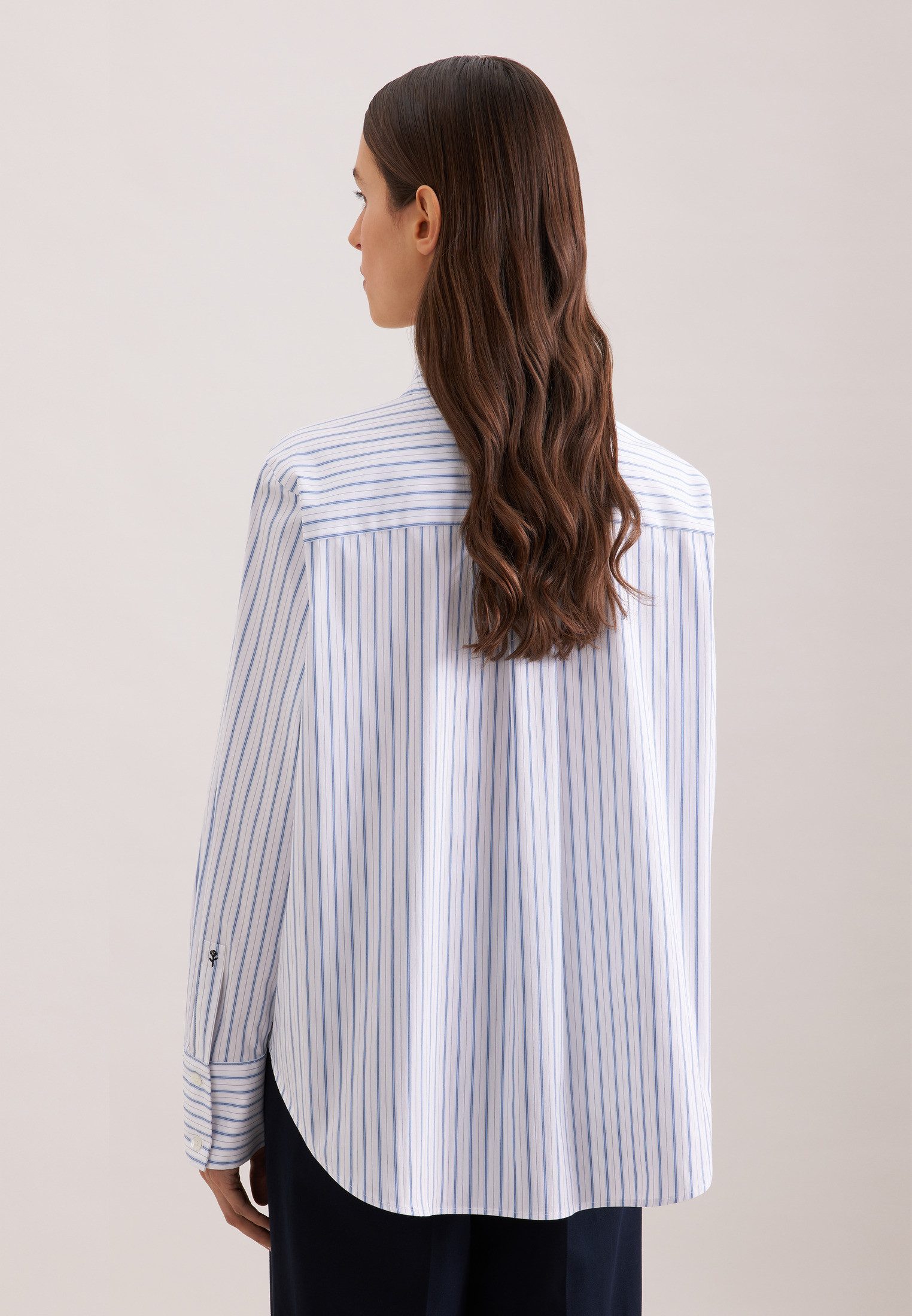 seidensticker Hemdbluse 1/1 Kragen Gestreift günstig online kaufen