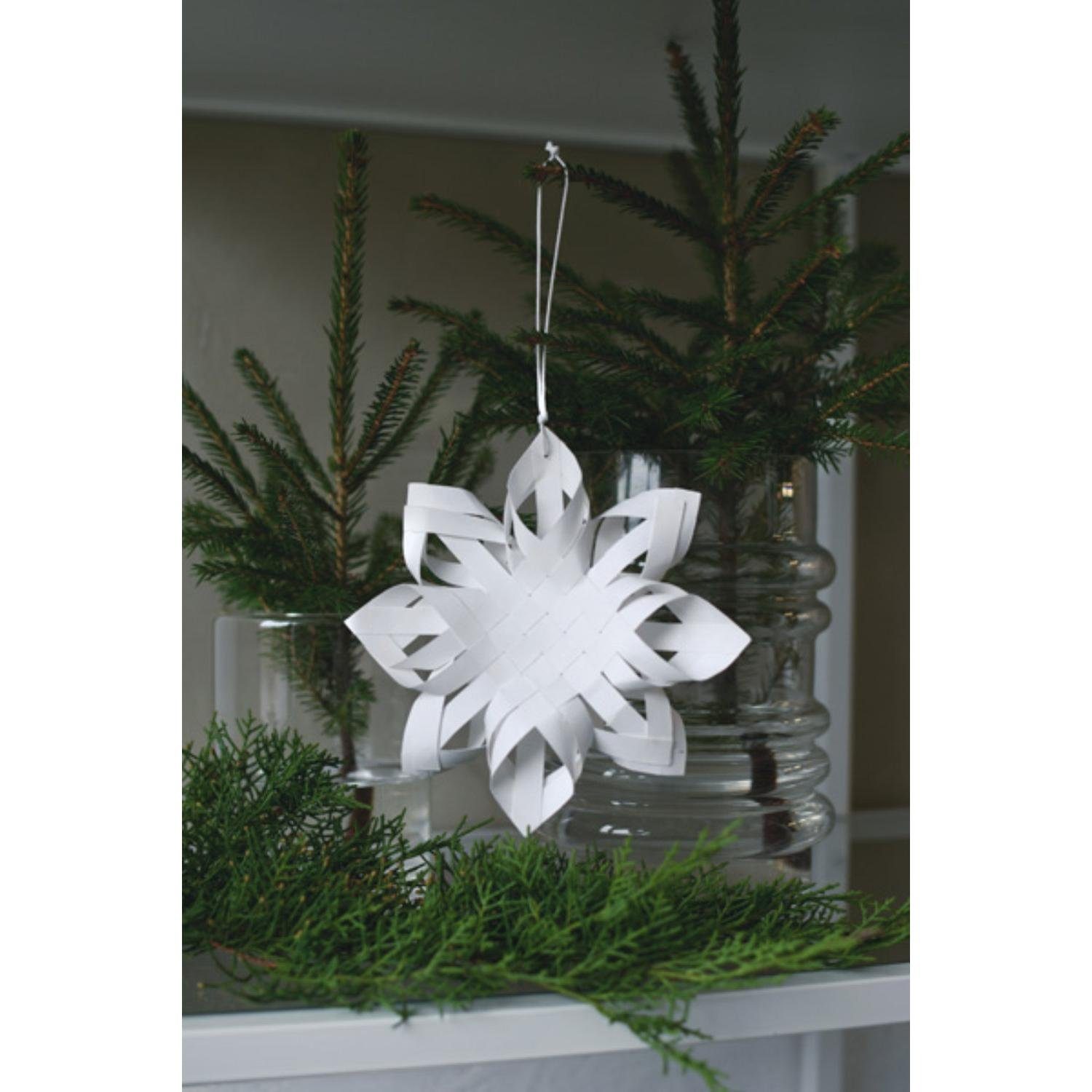 (15cm) Christbaumschmuck Christbaumschmuck Torsbo Storefactory Weiß