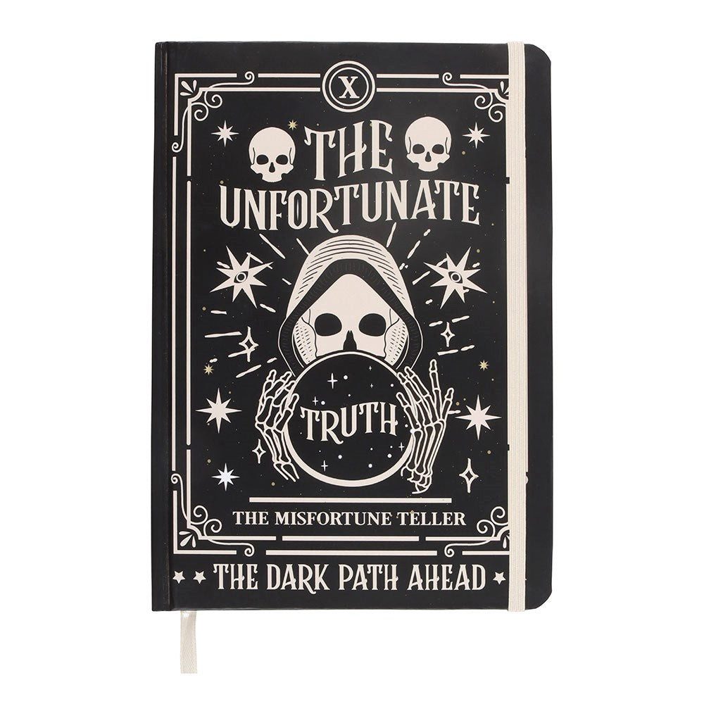 Something Different Notizbuch The Misfortune Teller A5 Notebook - Gothic Hardcover Notizbuch
