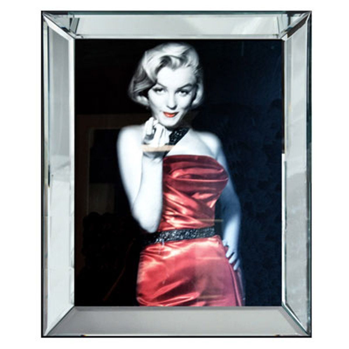 Dekoobjekt Red Edition in Bild Lady - Limited Padrino Designer Monroe Mod1 Marilyn Casa