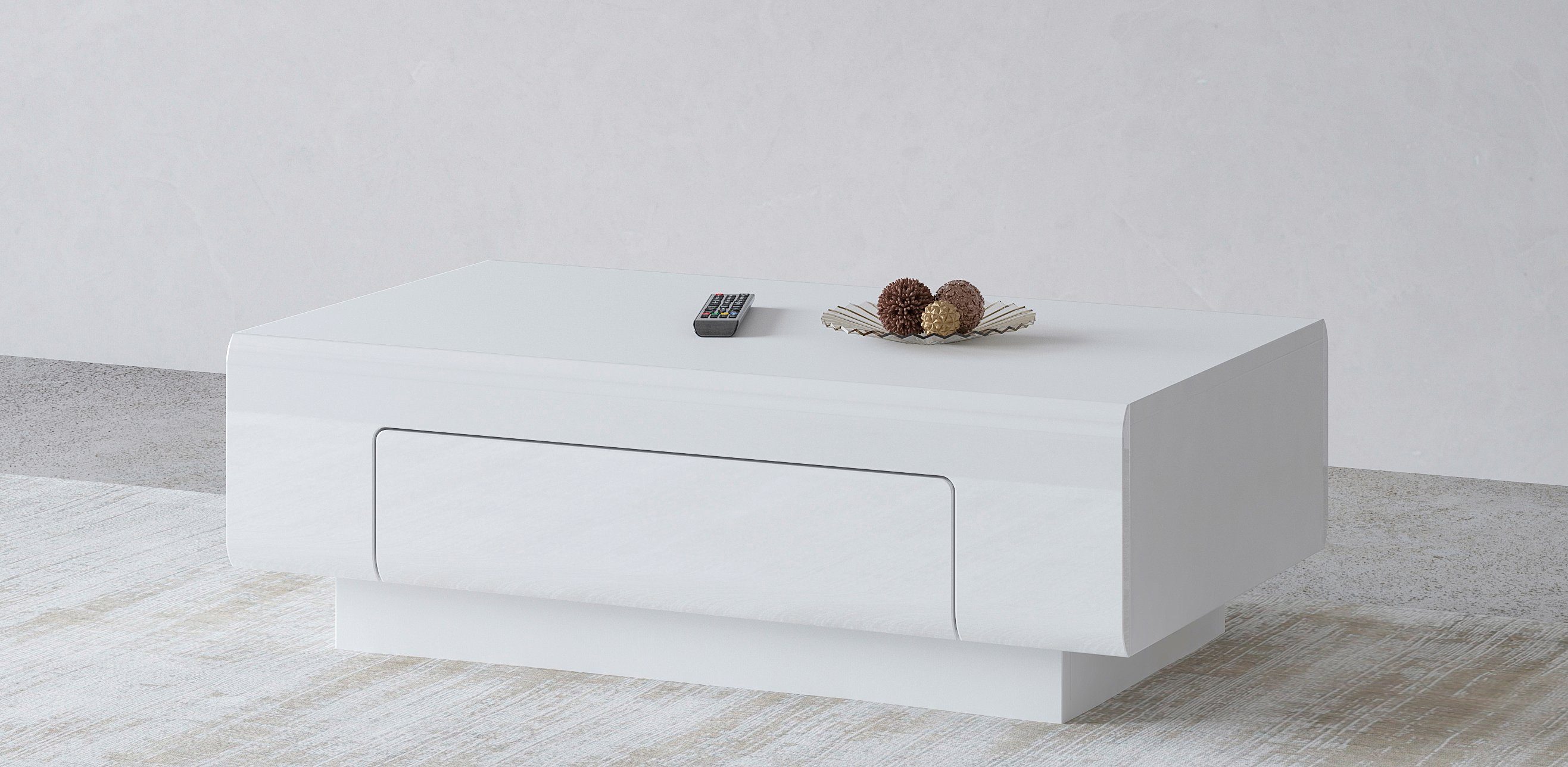 INOSIGN Couchtisch "Toledo,Breite 110cm eleganter Sofatisch mit Hochglanzel günstig online kaufen