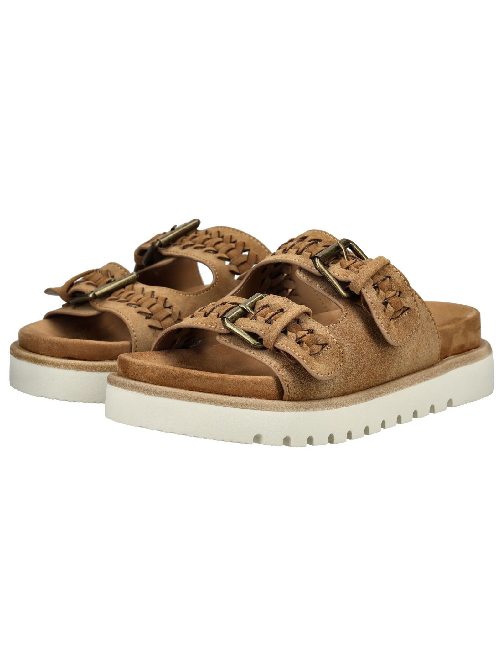 Mustang Shoes Mustang Shoes Pantoletten Lederimitat/Textil Pantolette – Bild 4 von 5