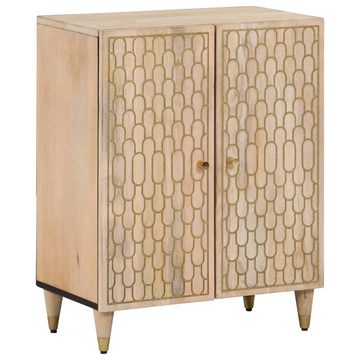 vidaXL Sideboard Beistellschränke 3 Stk. 60x33x75 cm Massivholz Mango