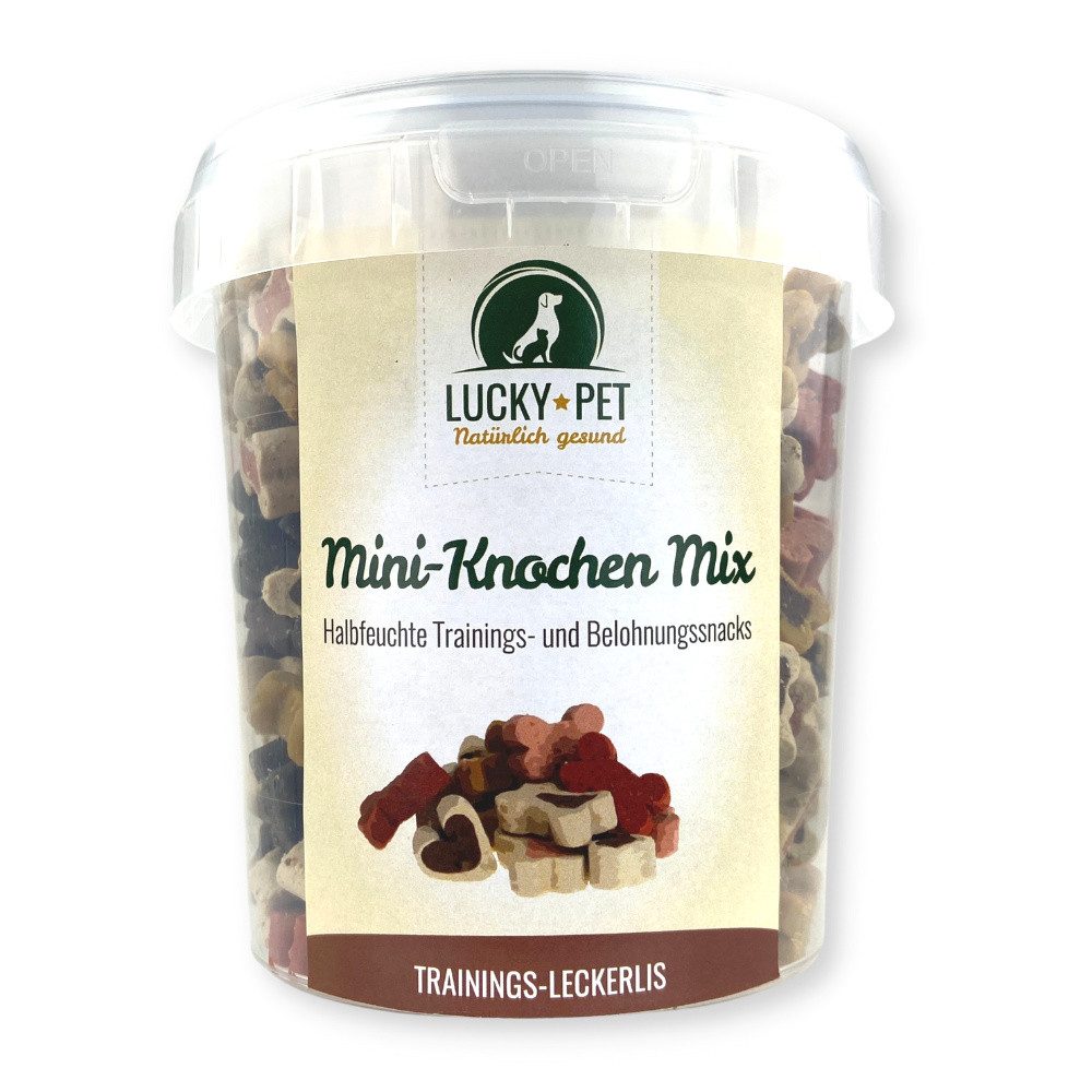 Lucky-Pet Lucky-Pet Halbfeuchter Mini-Knochen Mix 500 g, für: Hunde