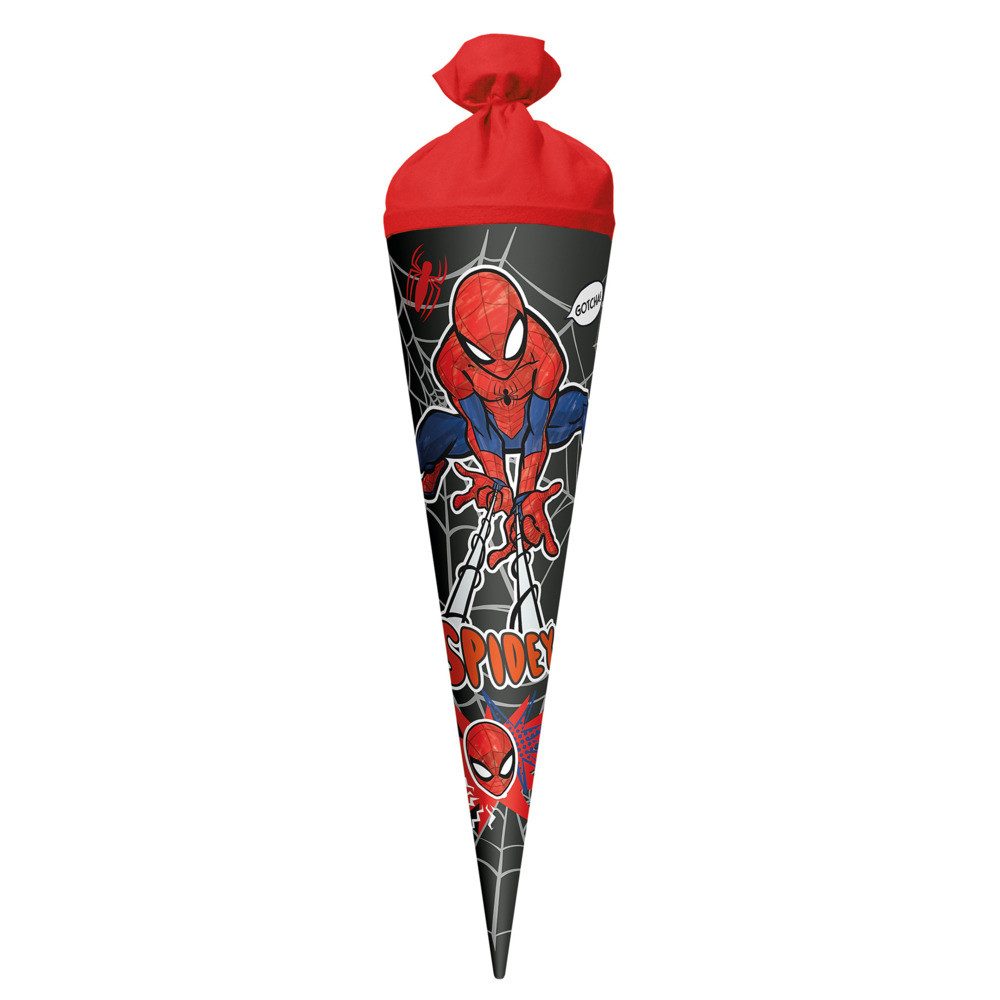 Roth Schultüte Roth Schultüte Marvel Spider-Man rund Filzverschluss 70cm