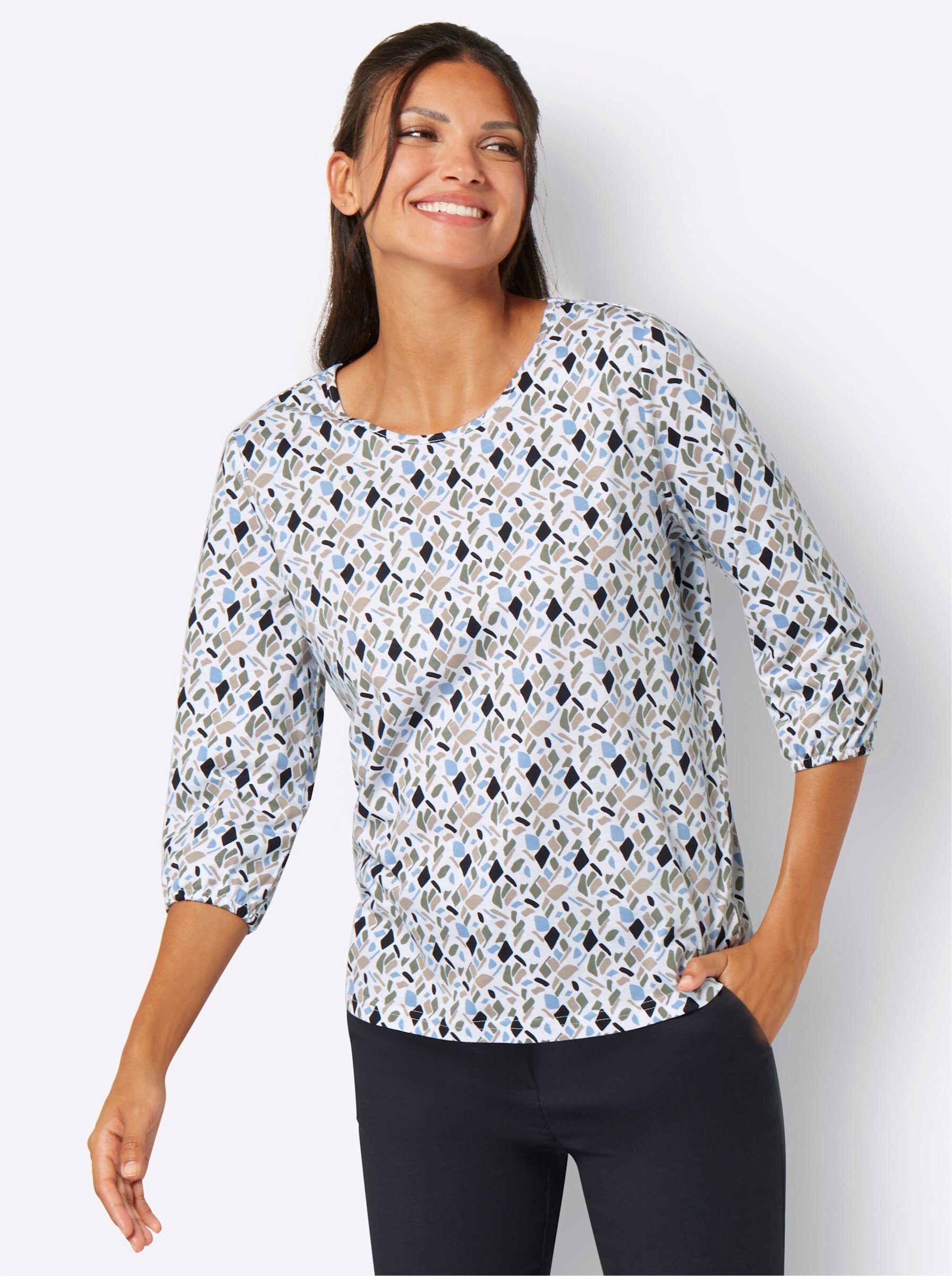 Sieh an! T-Shirt 3/4-Arm-Shirt günstig online kaufen