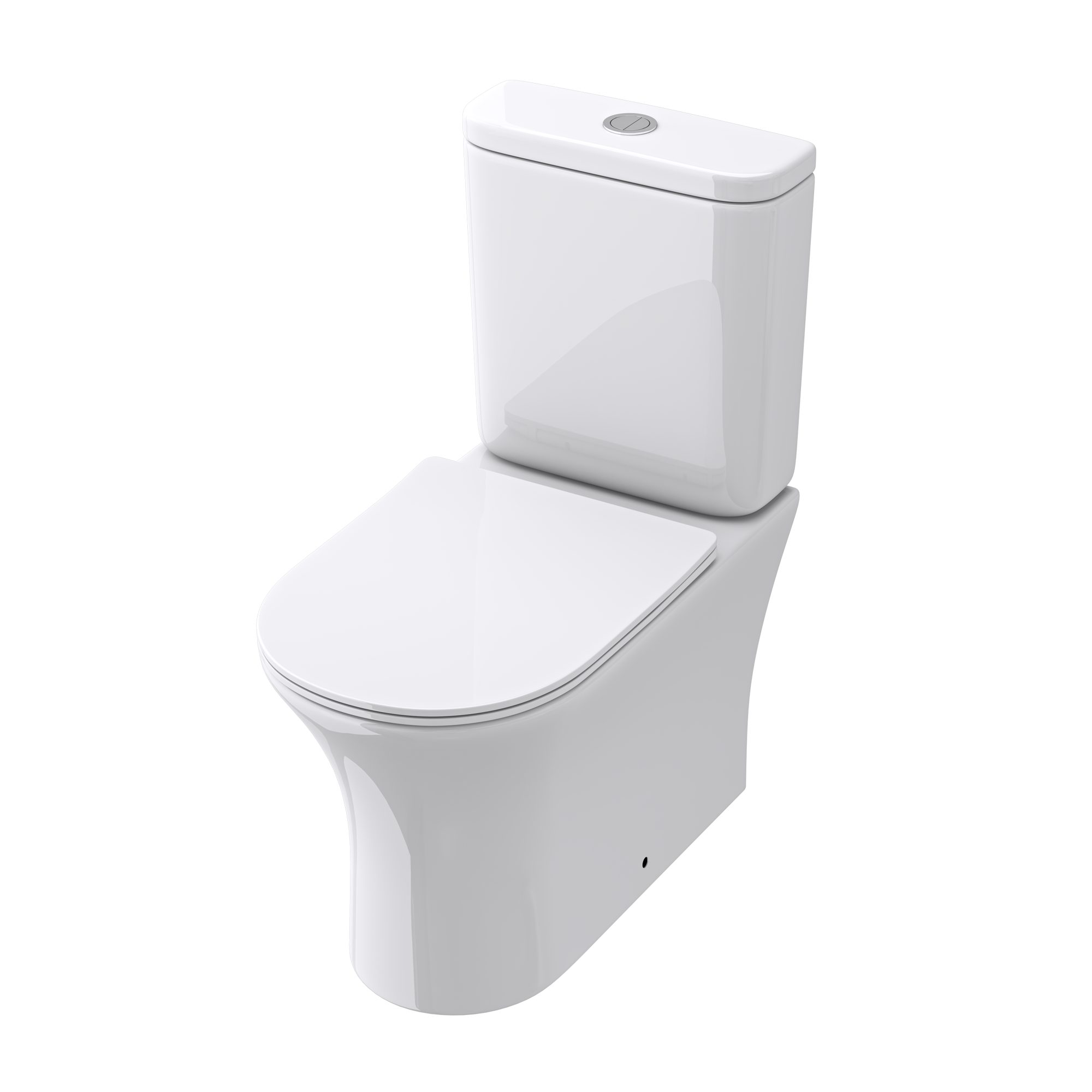 doporro Tiefspül-WC Stand-WC bodenstehend Design Toilette Silent-Close spül günstig online kaufen
