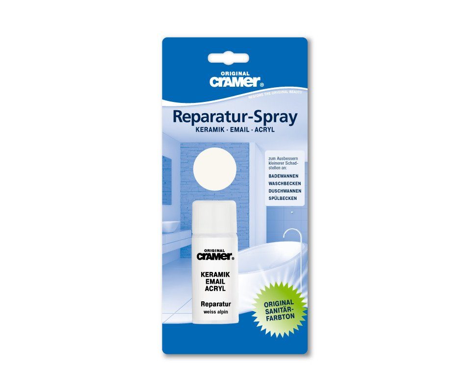 Cramer Lack Cramer Reparatur-Spray 50 ml weiß-alpin
