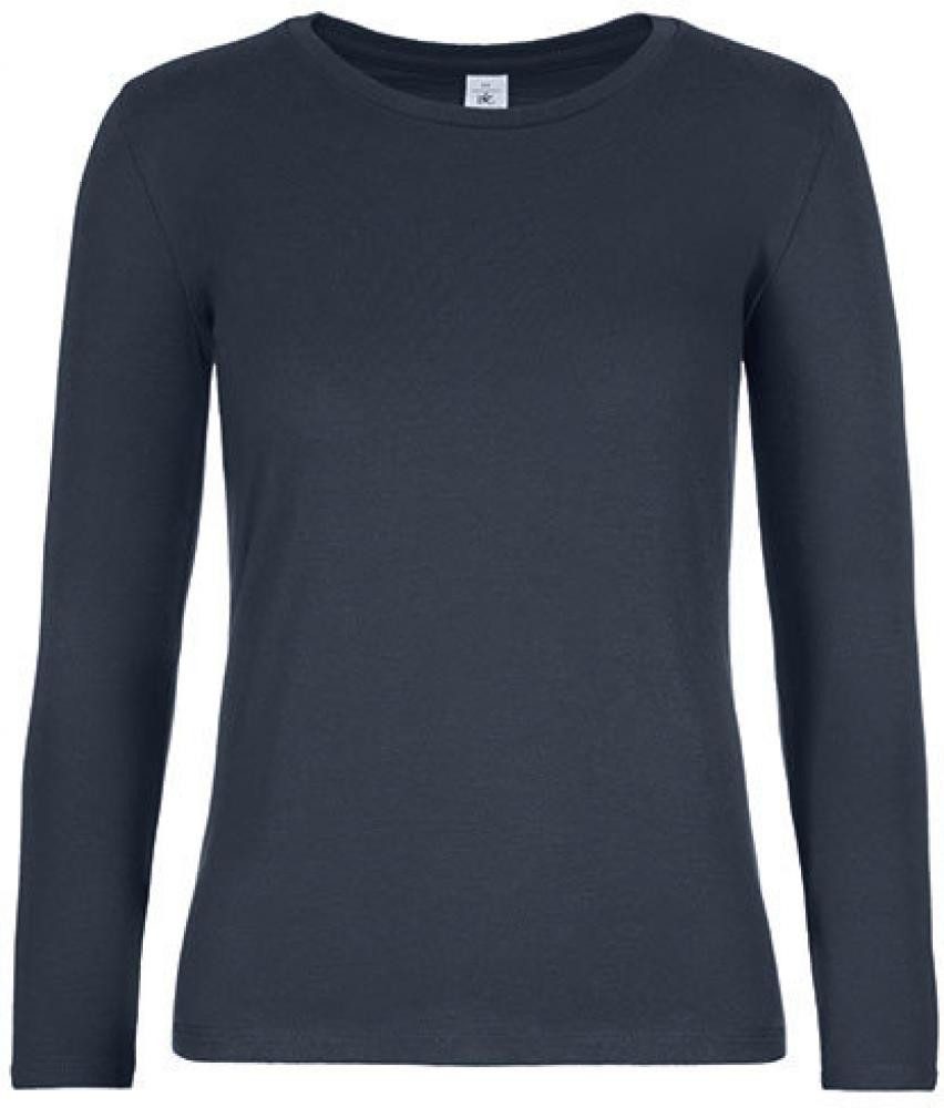 B&C Langarmshirt Damen T-Shirt #E190 Long Sleeve