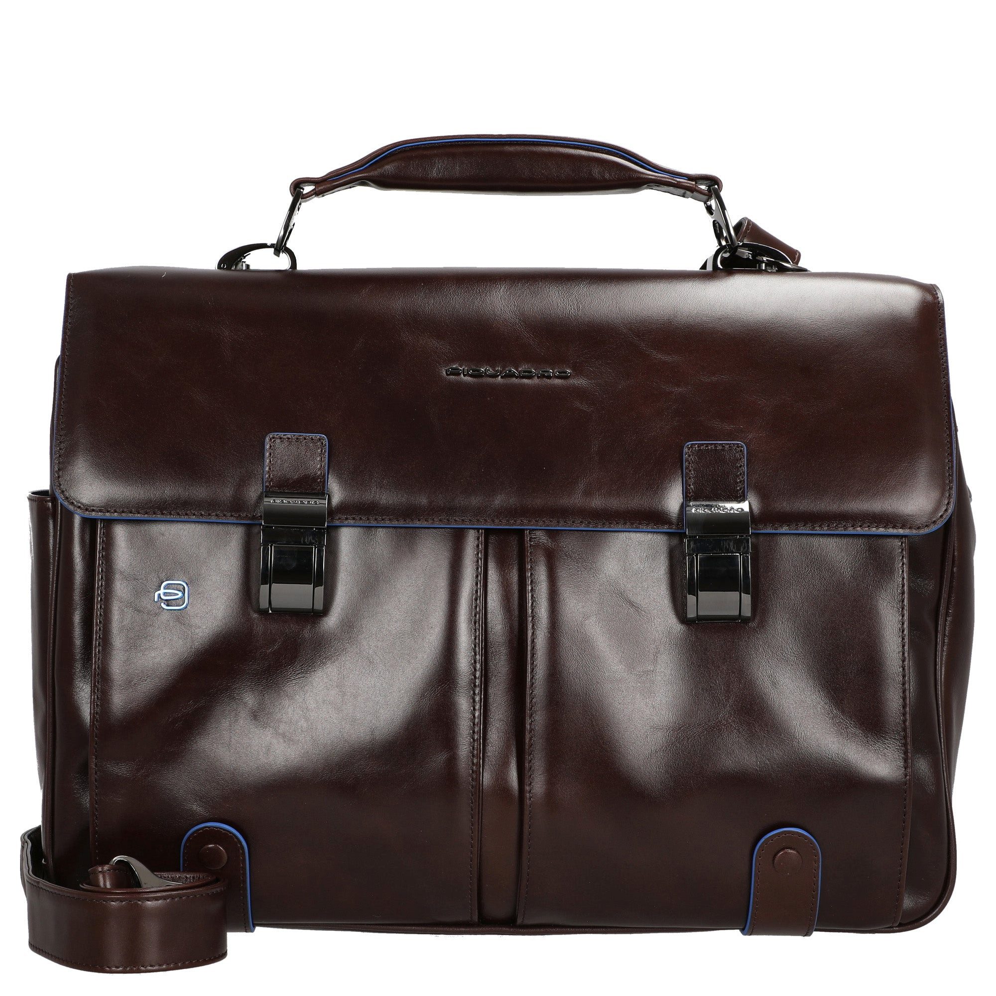 Piquadro Aktentasche Blue Square - Aktentasche 15" 43 cm (mahogany)