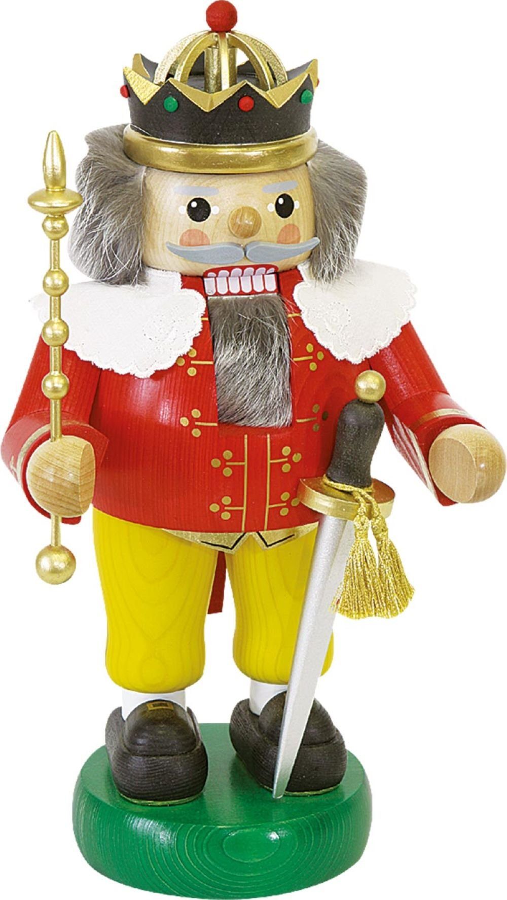 Richard Glaesser Щипцы для орехов König, Höhe ca. 33 cm, Handwerkskunst original Erzgebirge